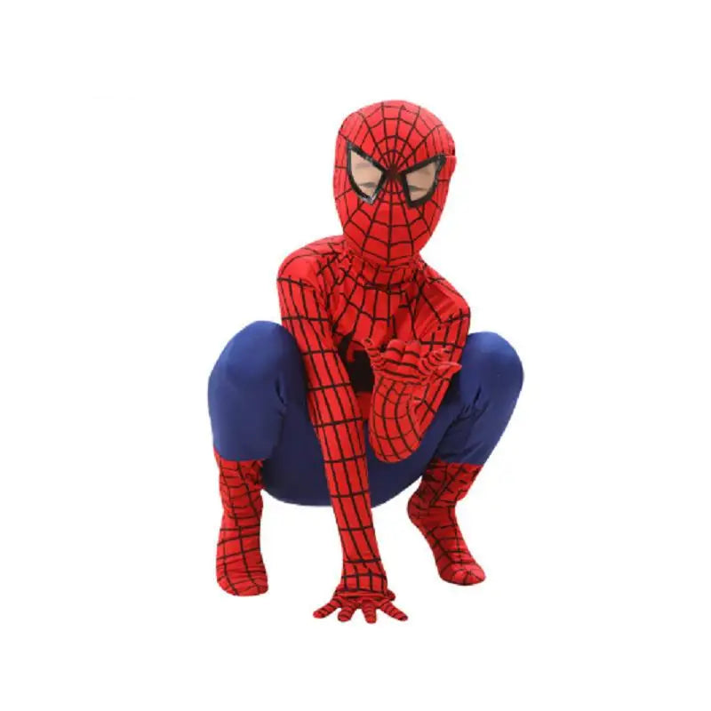 Costume Spandex Jumpsuit Halloween Cosplay Costumes Bodysuit Kids Head Cover Separation Party Set